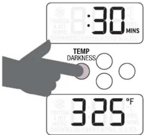 8:30 MINS TEMP DARKNESS 325°F