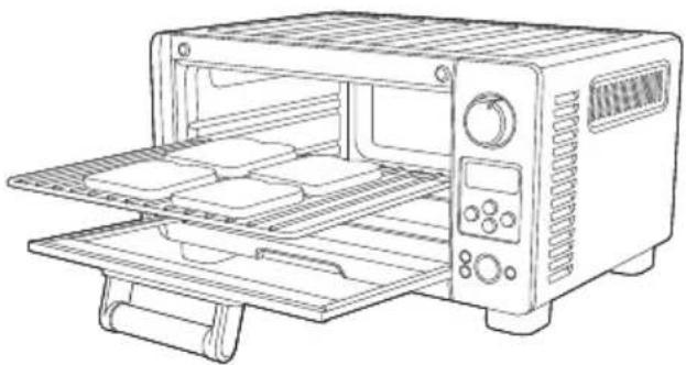 BREVILLE the Mini Smart Oven BOV450XL - Optional Settings - 2