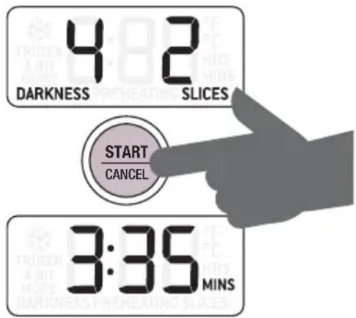 4:2 DARKNESS SLICES START CANCEL 3:35 MINS