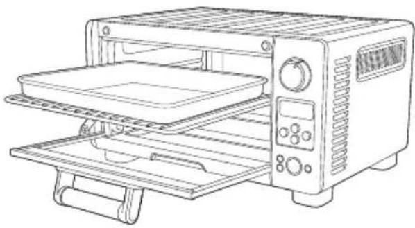 BREVILLE the Mini Smart Oven BOV450XL - Réglage optionnel - 1