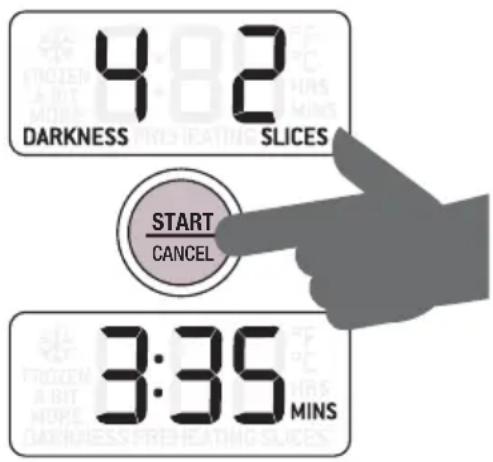 4:2 DARKNESS SLICES START CANCEL 3:35 MINS