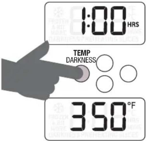 1:00 HRS TEMP DARKNESS 350°F