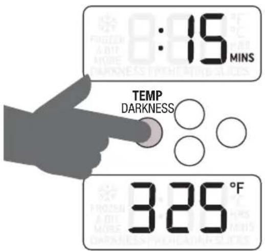 8:15 MINS TEMP DARKNESS 325°F