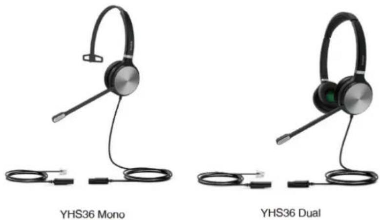 Yealink UH36 - Wideband Headset for Yealink IP Phone - 1