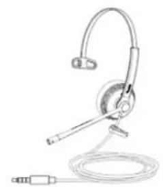 Line drawing of a medical or electronic device with a curved head, connector, and cable (no text or symbols)