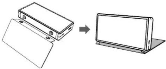 ONKYO T3 - Verwenden der abnehmbaren Hülle - 1