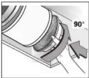 Pelgrim BSK1065RVS - Removing the grease filters - 1