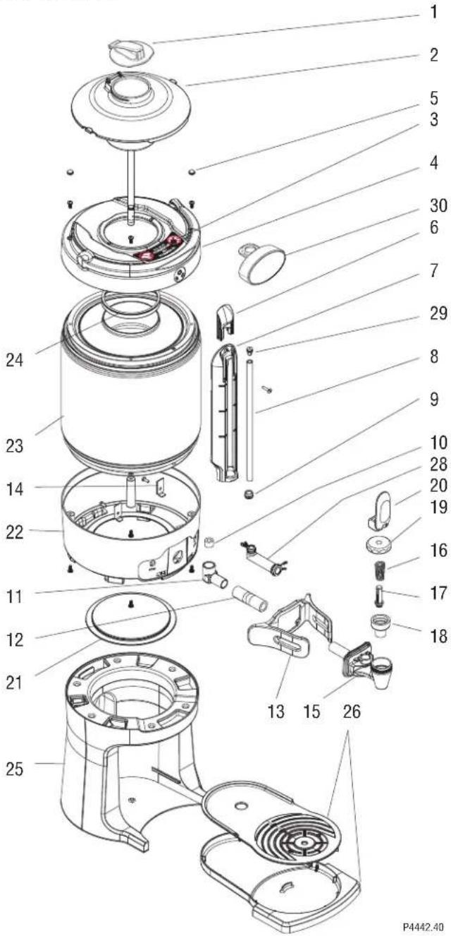 Bunn ThermoFresh - REPLACEMENT PARTS - 1
