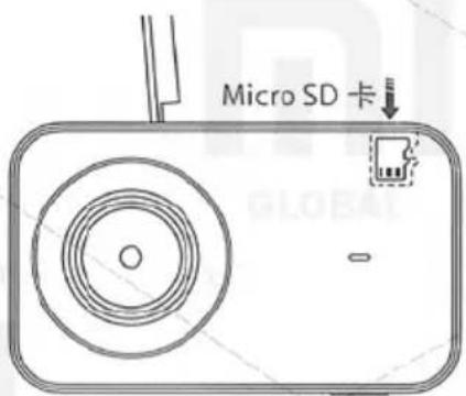 Xiaomi MiJia 4K Action Camera - Inserting and Removing the Battery and Memory Card - 2