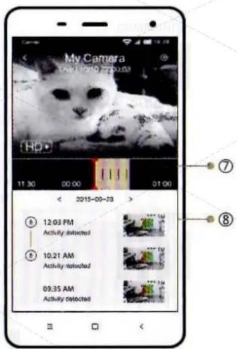 My Camera 12:03 PM Activity detected 10:21 AM Activity detected 09:35 AM Activity detected