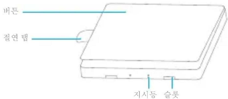 버튼 절연 탐 지시등 슬롯