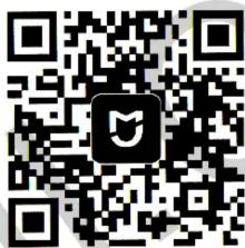 QR code with central logo, likely linking to a digital service or application