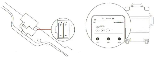 Technical diagram showing electrical connector and terminal block with Chinese labels
