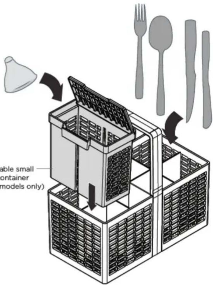 Fisher & Paykel DD24SAX9N - Removable small items container (some models only) - 2