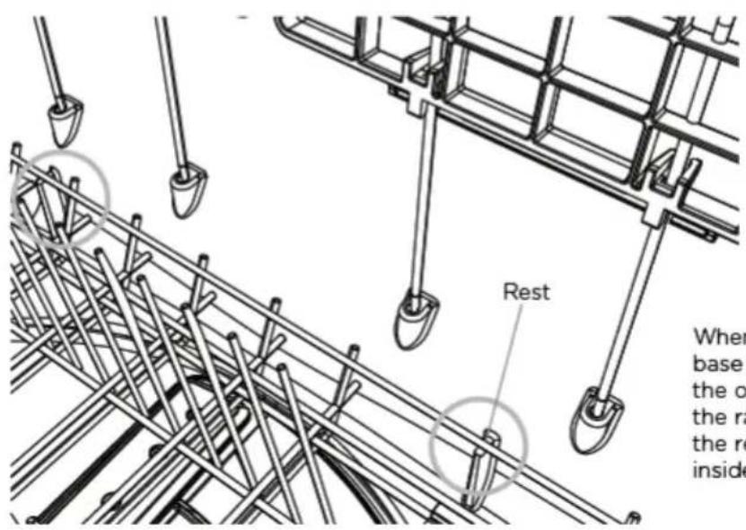 Fisher & Paykel DD24SAX9N - Cleaning the spray arm - 2