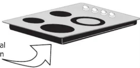 FRIGIDAIRE FPIC3077RF - Serial Plate Location - 1