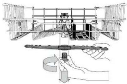 BAUKNECHT BRBE 2B19 X - Nettoyer les BRAS d'aspersion - 1