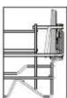 BAUKNECHT BRBE 2B19 X - SUJECIONES PLEGABLES CON POSICIÓN AJUSTABLE - 1