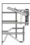 BAUKNECHT BRBE 2B19 X - KLAPPBARE KLAPPEN MIT VERSTELLBARER POSITION - 1