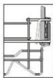 BAUKNECHT BRBE 2B19 X - FOLDABLE FLAPS WITH ADJUSTABLE POSITION - 1