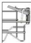 BAUKNECHT BRBE 2B19 X - VOLETS PLIABLES AVEC POSITIONS AJUSTABLES - 1