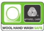 BAUKNECHT WM Pure 8F16 - Wool - Woolmark Apparel Care - Green: - 1