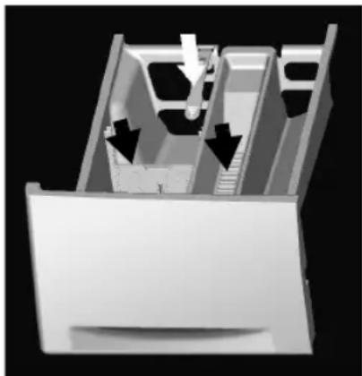 BAUKNECHT WA Pure 12 DI BK - Detergent dispenser - 1