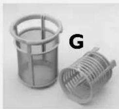 BAUKNECHT GSI 6551 C-IN - Cleaning the filters: 1. - 3