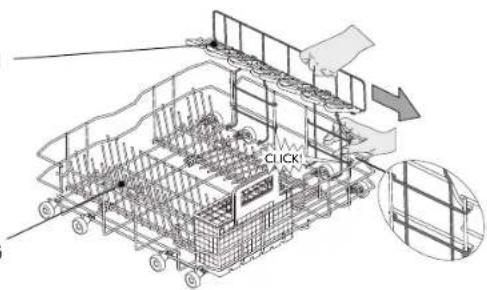 BAUKNECHT GSXS 5000A1 - LOWER RACK - depending on the model - 3