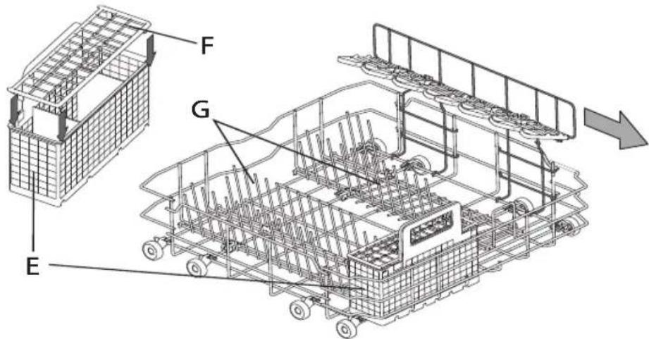 BAUKNECHT GSI 5994 IN - Lower rack - 1