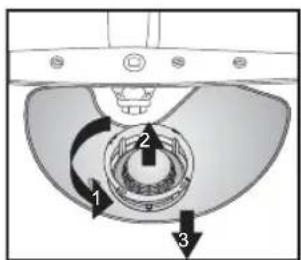 BAUKNECHT GSI 5994 IN - Cleaning the filters - 1