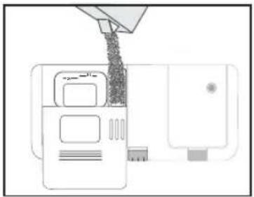 BAUKNECHT GSI 5994 IN - USE ONLY DETERGENT SPECIFICALLY FOR DISHWASHERS IN ACCORDANCE WITH SUPPLIERS RECOMMENDATIONS! - 5
