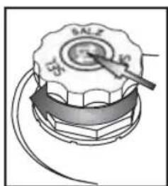 BAUKNECHT GSI 5994 IN - Filling the salt reservoir - 6