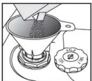 BAUKNECHT GSI 5994 IN - Filling the salt reservoir - 4