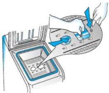 BAUKNECHT WAT 9555WD - RECOVERING AN OBJECT THAT FALLS BETWEEN THE DRUM AND THE TUB - 1