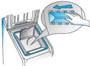 BAUKNECHT WAT 9555WD - RECOVERING AN OBJECT THAT FALLS BETWEEN THE DRUM AND THE TUB - 2