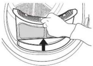 BAUKNECHT TK Prime 75A3 BW - CLEAN DOOR FILTER AFTER EACH DRYING CYCLE - 1
