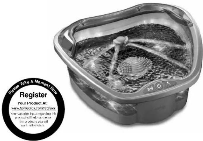 Please Take A Moment Now Register Your Product At: www.homeolics.com/register Your variable input regarding this product will help us create the products you will want in the future.