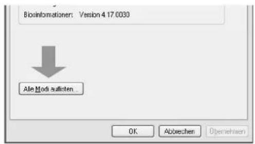 Bioinformationer: Version 4.17.0030 ↓ Alle Modi aullisten OK Abbrevien Oberehmen
