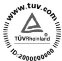 www.tuv.com TÜVRheinland® ID:2000000000