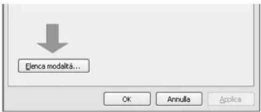 Elenca modalità... OK Annulla Applica