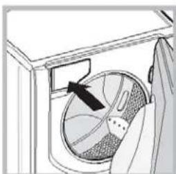 HOTPOINT AQ83D 29 EU/B - SKALBIKLIŲ IŠLEIDIMO STALČIUS - 1