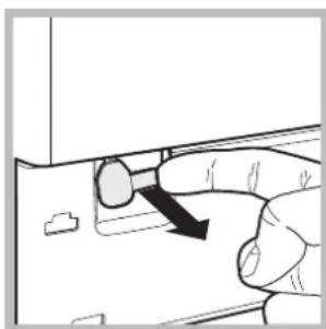 HOTPOINT AQ83D 29 EU/B - Deschiderea manuală a uşii - 2