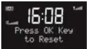 00:00 16:08 4:00 Press OK Key to Reset