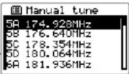 SANGEAN WFR-1 Di - Manuelle Sendersuche - Digitalradio (DAB plus) - 1