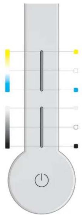 DYSON Lightcycle Morph floor - Color temperature and brightness - 1