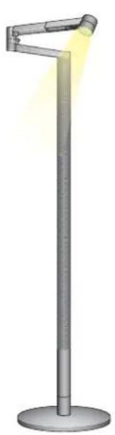 DYSON Lightcycle Morph floor - Positioning your light - 1