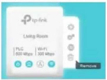 tp-link Living Room PLC 600 Mbps Wi-Fi 300 Mbps Remode