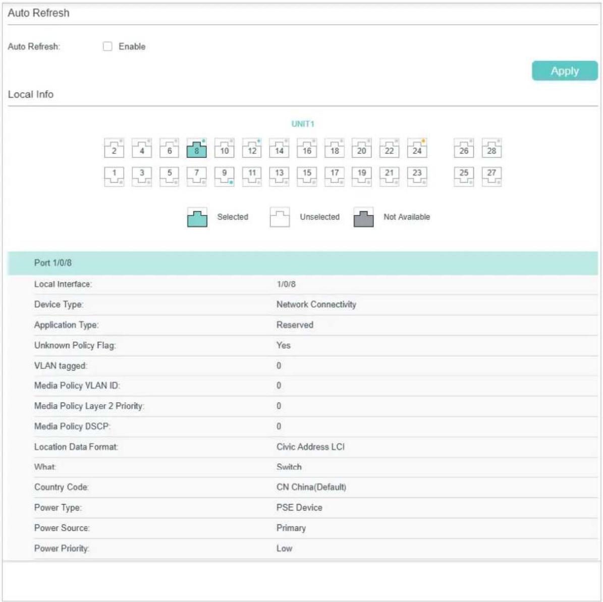 TP-LINK Omada TL-SG2008P - Using GUI - 1