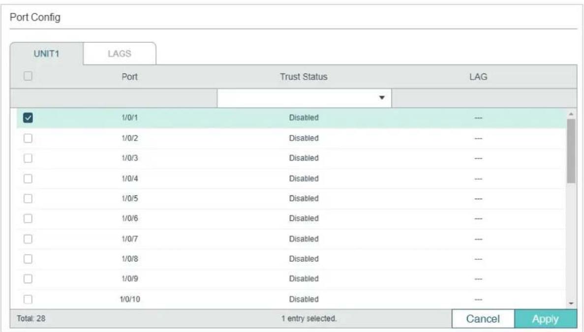 TP-LINK Omada TL-SG2008P - Configuring ND Detection on Ports - 1